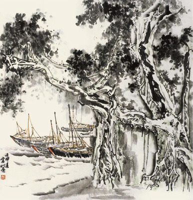 自強不息、老驥伏櫪_著名畫家徐震時談藝術人生_文化_網